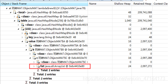 mat 分析java dump 怎么看_内存泄漏_43