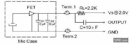 语音识别麦克风采集电路_介电常数