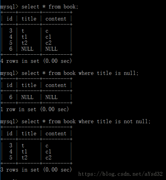 JAVA执行MySQL的语句_mysq_11