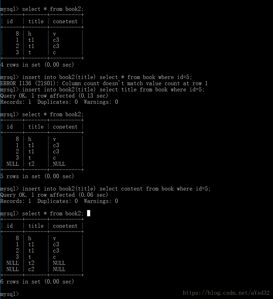 JAVA执行MySQL的语句_JAVA执行MySQL的语句_15