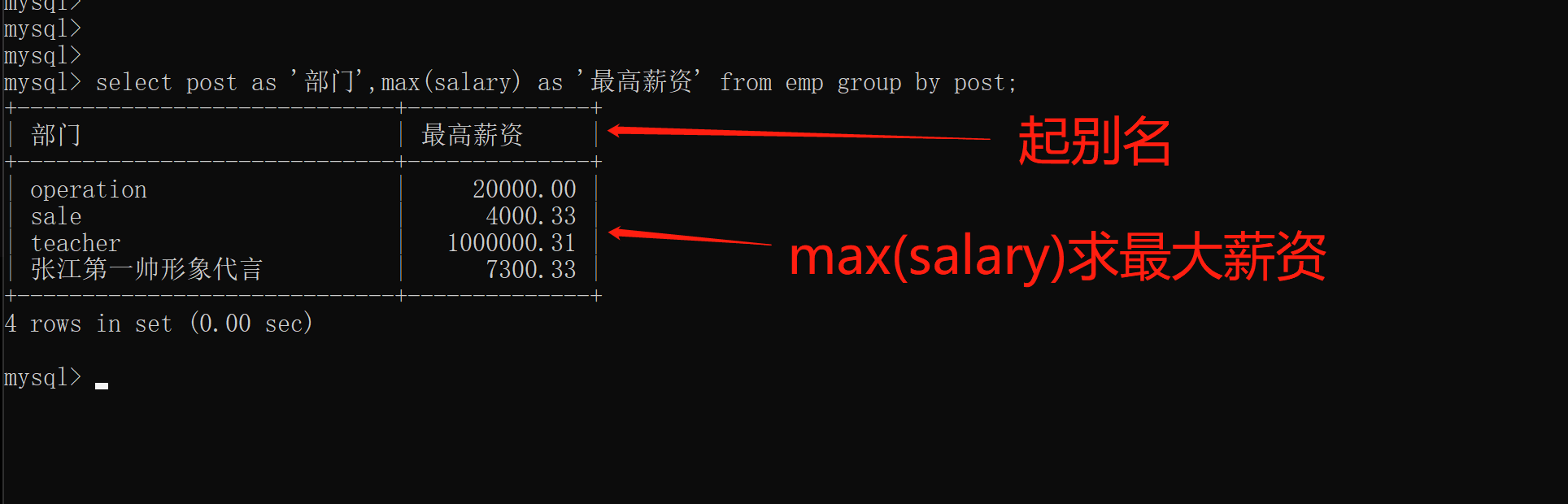 MySQL过滤掉某个分组字段_查询关键字_04