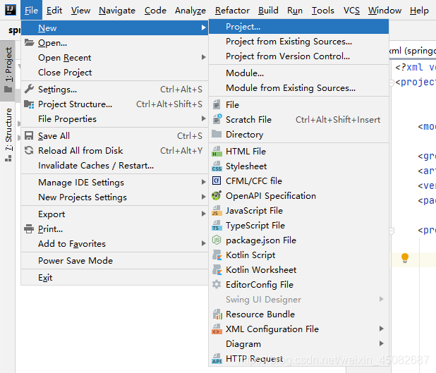 gradle springcloud父子_maven