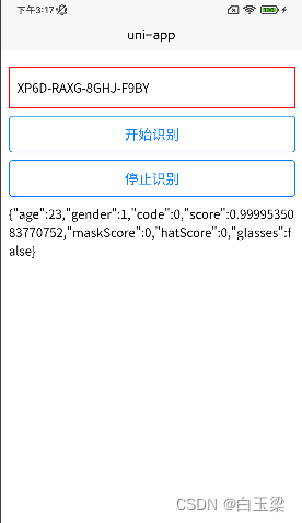 UniApp百度人脸识别插件YL-FaceDetect_uni-app_02