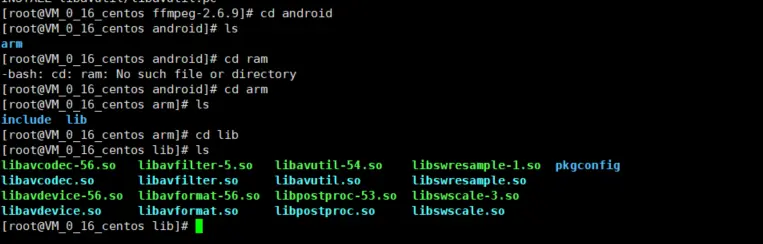 ffmpeg在arm架构的linux_centos_03