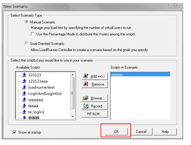 loadrunner mysql 操作_虚拟用户_13