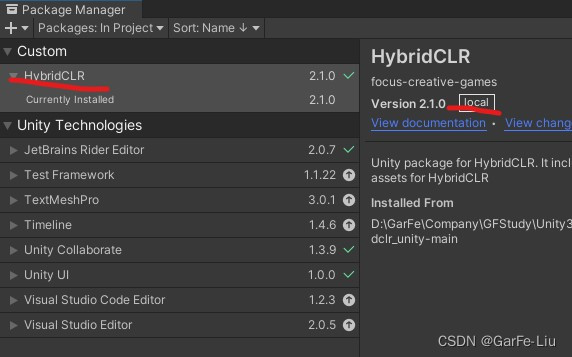 unity hybridclr_huatuo_10