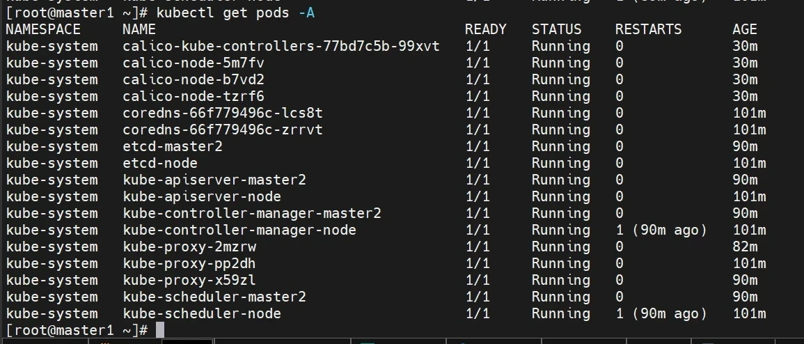 OpenEuler-部署K8S高可用集群（内部etcd）_docker_14