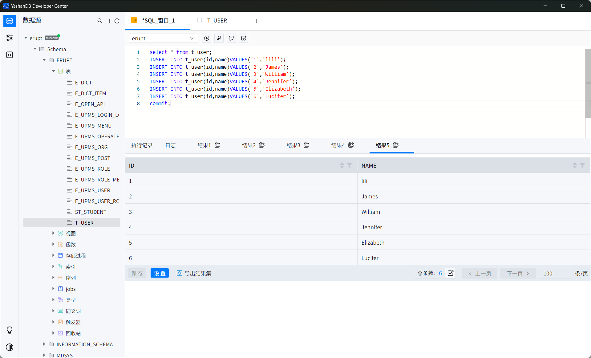 DBApi+YashanDB：快速构建数据api接口教程_API_14