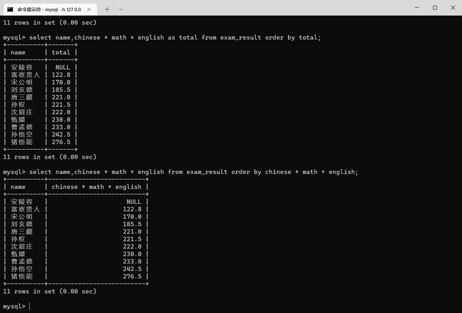 mysql数据太少还会走索引吗_数据库_27