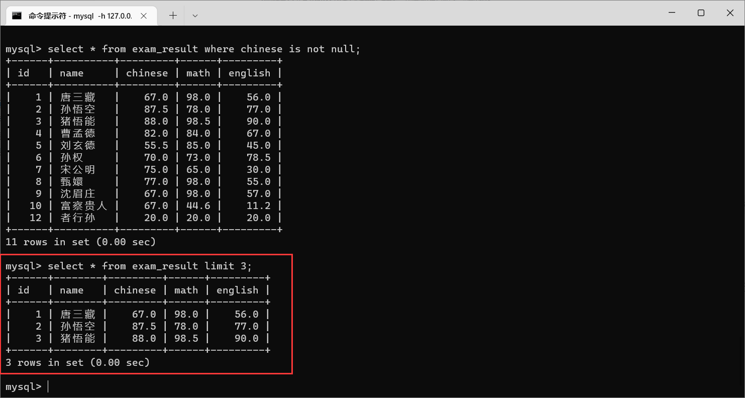 mysql数据太少还会走索引吗_mysql_51