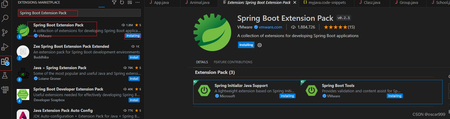 vscode springboot 体验_VS Code