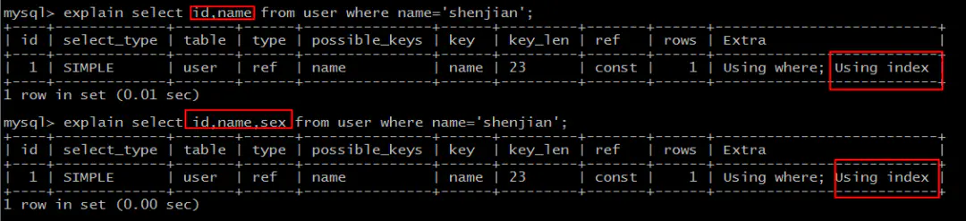 mysql左匹配为什么能走索引_mysql左匹配为什么能走索引_05