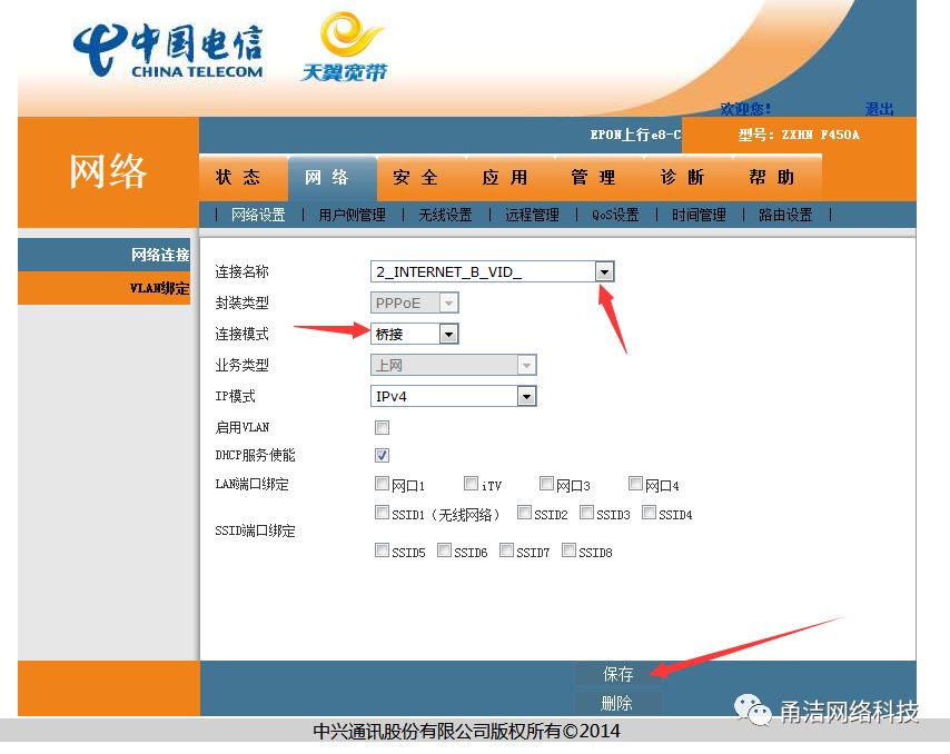 上海 电信 光猫 vlan_桥接模式_02