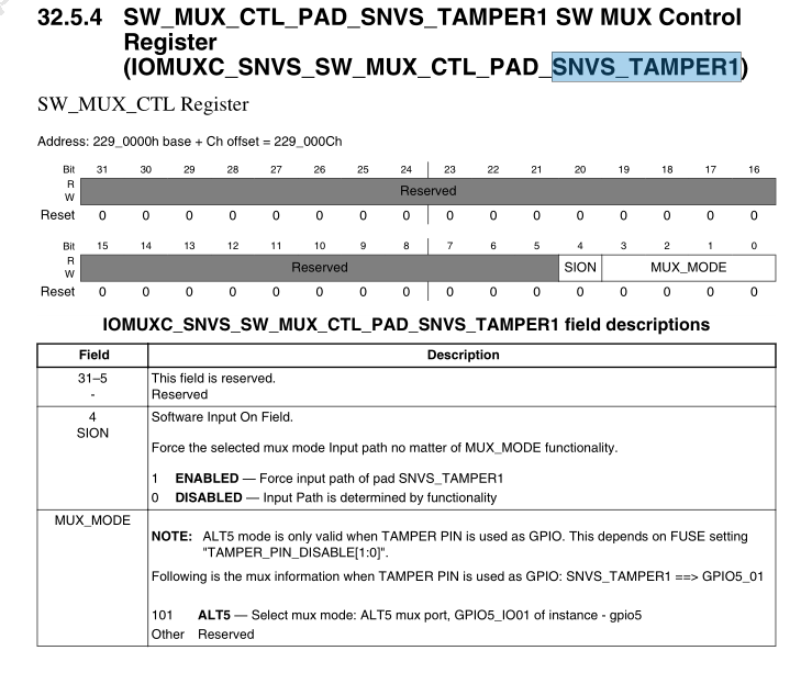 I.MX6U 裸机开发9.BEEP蜂鸣器实验_引脚_03