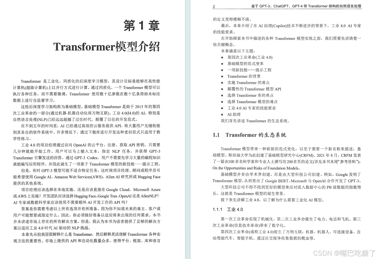 2024大模型书籍推荐，外网爆炸的《基于ChatGPT、GPT-4等Transformer架构的自然语言处理》_架构_02