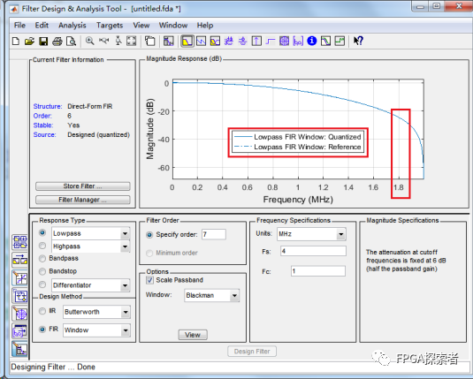 图像低通滤波反卷积 python_matlab 滤波器设计 coe_05