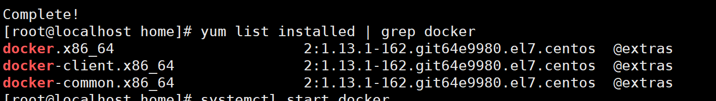 Centos7.5 搭建 Docker(yum、离线安装)_linux_04