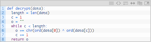 IDA 转换成python_二进制数_04