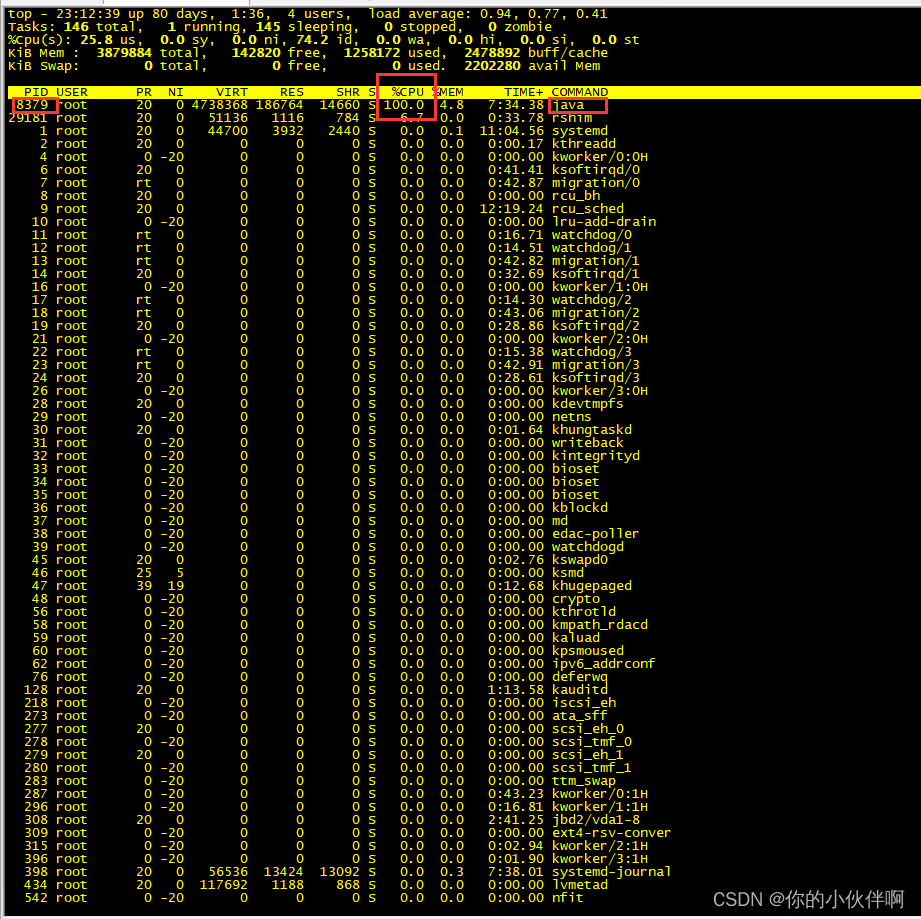 systemd cpu 某时候会占用 高_服务器