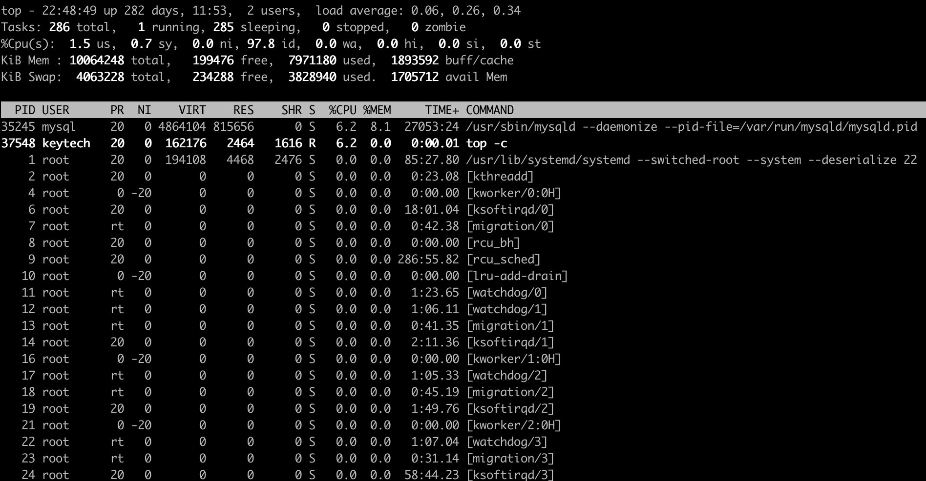 systemd cpu 某时候会占用 高_服务器_16