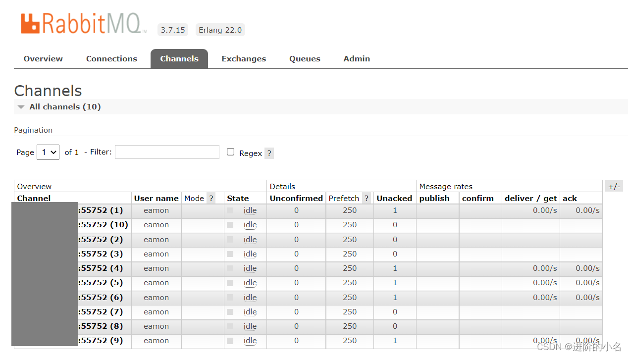 RabbitMQ Management默认口令_中间件_06