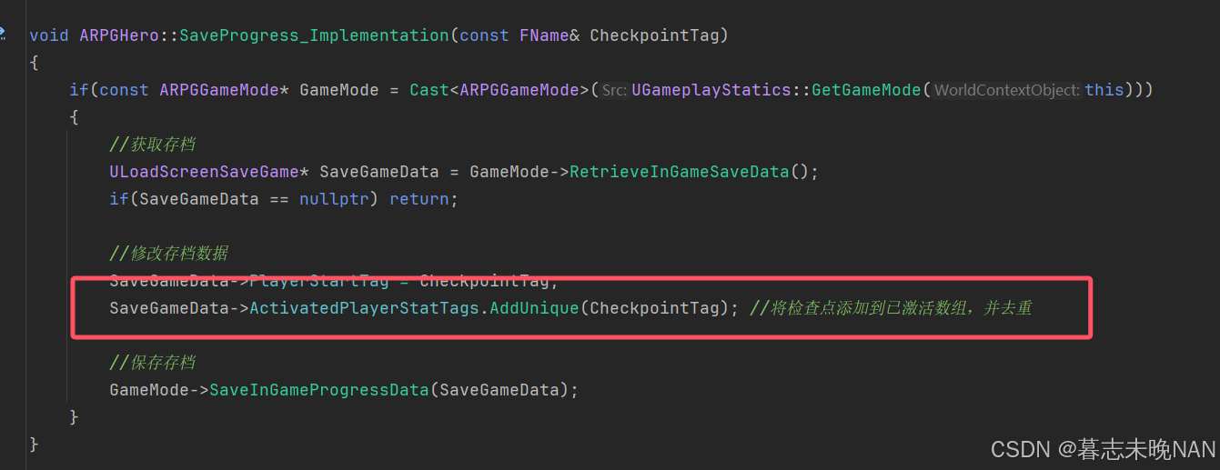 109. UE5 GAS RPG 实现检查点的存档功能_android_27