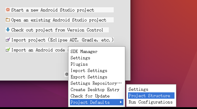 Androidstudio settings 找不到maven_Ubuntu_19