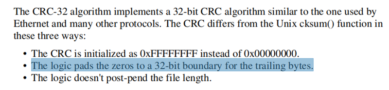 痞子衡嵌入式：利用i.MXRT10xx系列内部DCP引擎计算CRC32值时需注意数据长度对齐_数据_05