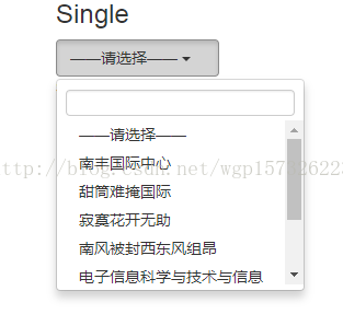 elementui select搜索框_下拉框