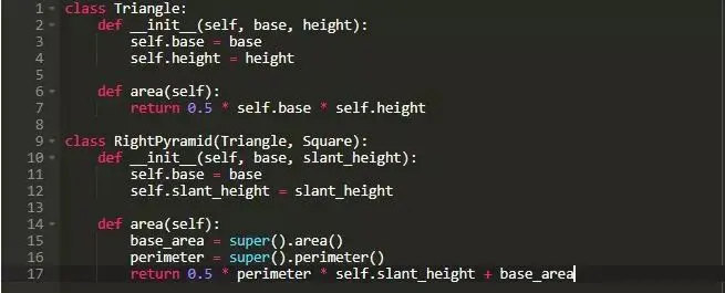 python 继承类和基类相同方法C3线性化算法_面试_04