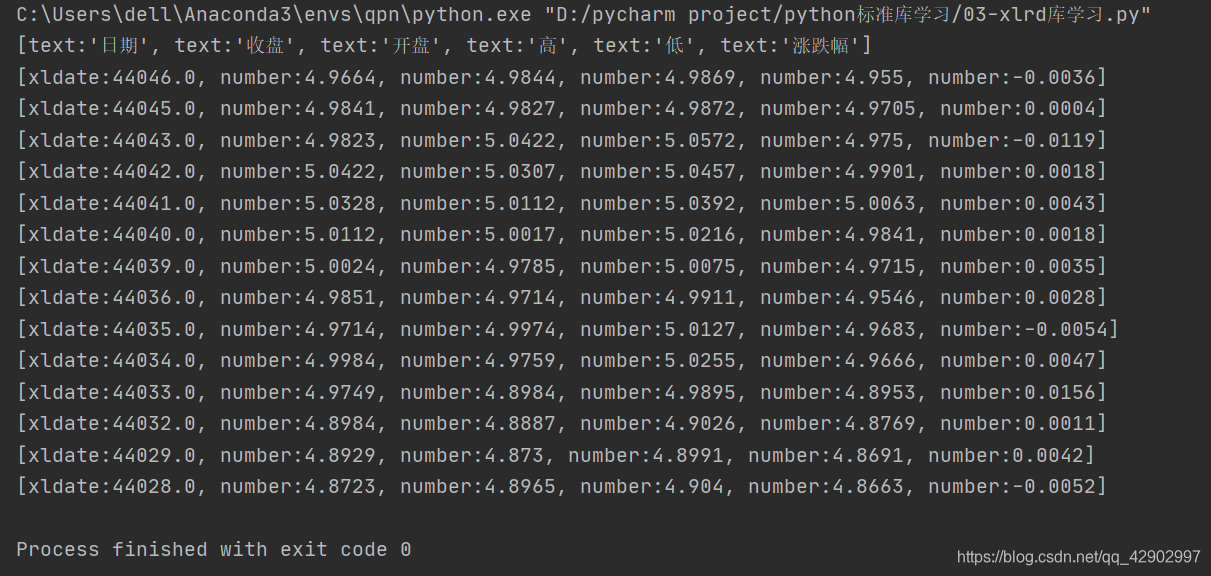 python xlrd包下载路径_数据类型_06