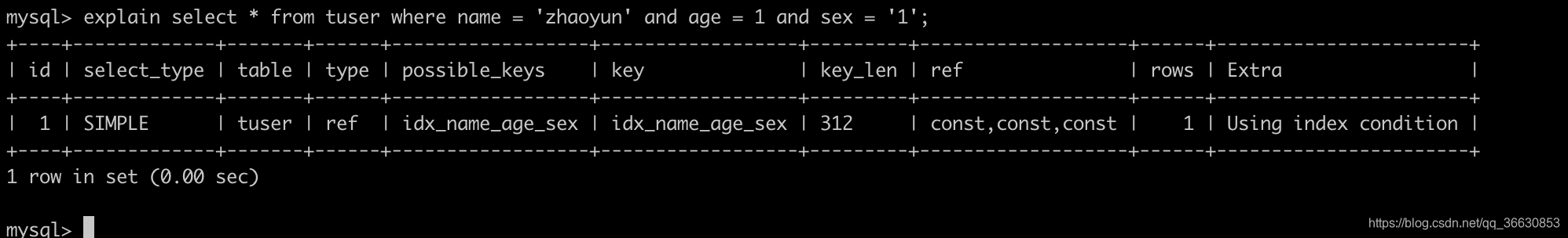 索引不失效的情况下模糊查询_mysql