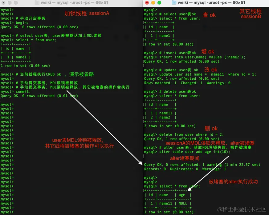 MySQL锁都整理好了，请享用！_读锁_11