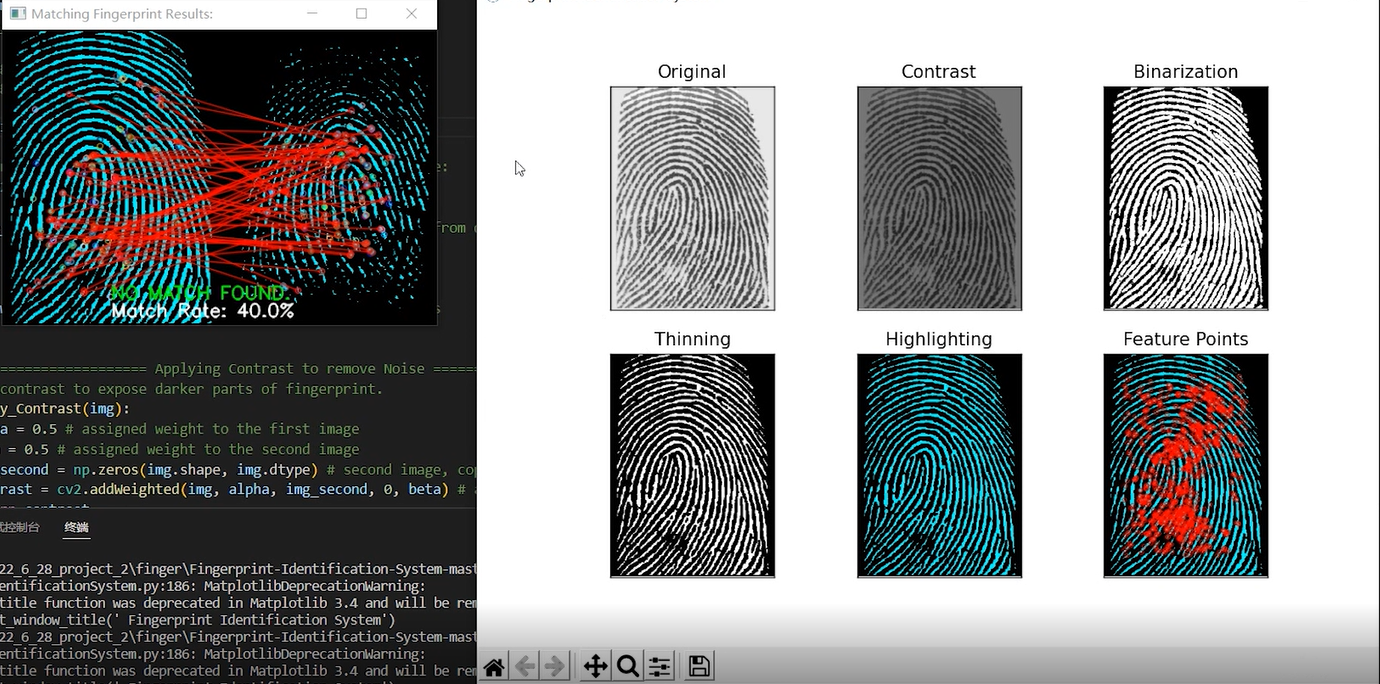 opencv指纹特征提取_毕设_02