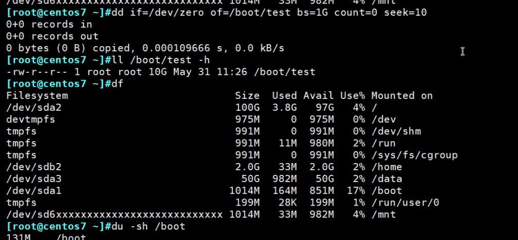 centos7数据盘分区_逻辑卷_85