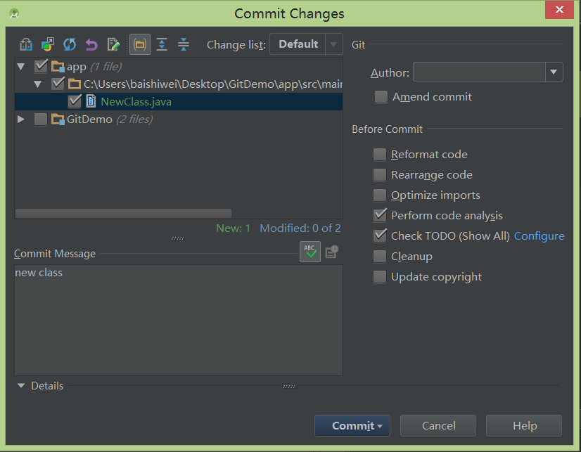 Android studio 新增 git 过滤文件无效_git_13