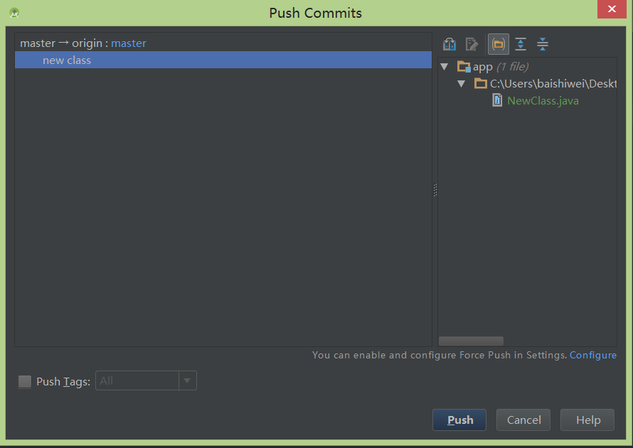 Android studio 新增 git 过滤文件无效_share project_16