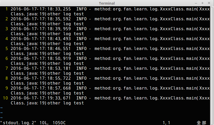 java logger 配置文件_log4j_07