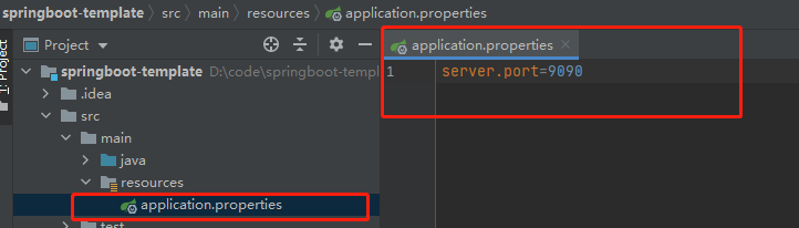 springboot temlef 设置静态文件路径_properties文件