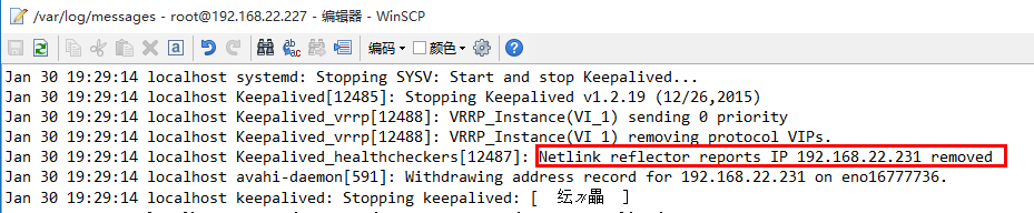 搭建nginx集群有什么用_Keepalived_07