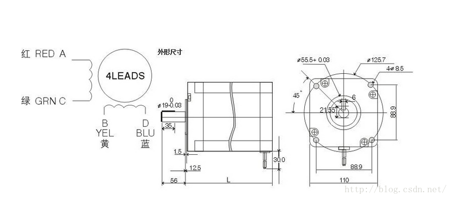 esp32 devkit 57步进电机控制引脚选择_Arduino_02