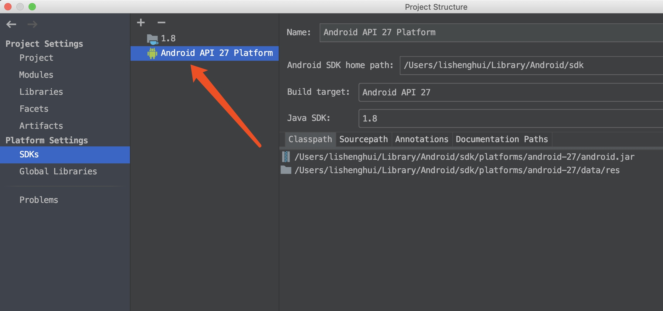 mac Androidstudio配置dart sdk path_Android_04