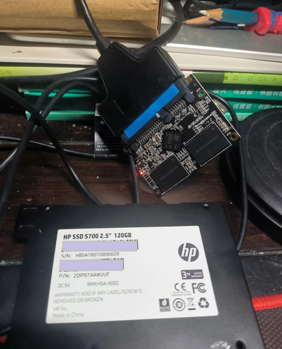 H6008主控SM2258XT量产工具下载方法，SM2259XT量产参考教程，HP SSD S700量产开卡修复_闪存_02