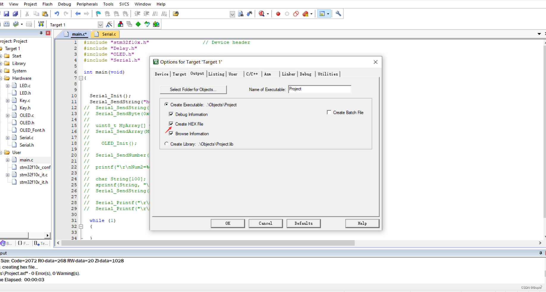 STM32CubeMX LED灯闪烁_arm_23