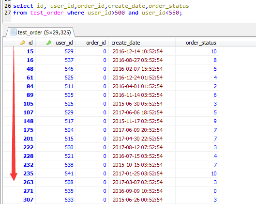 mysql 时间范围查询没有走索引_mysql 时间范围查询没有走索引_12