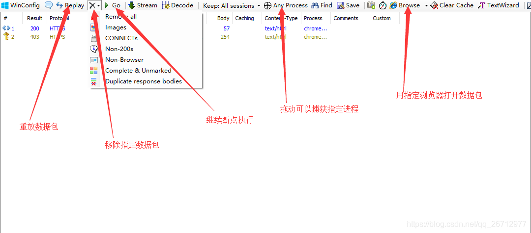 fiddler classic配合python_工具栏_09