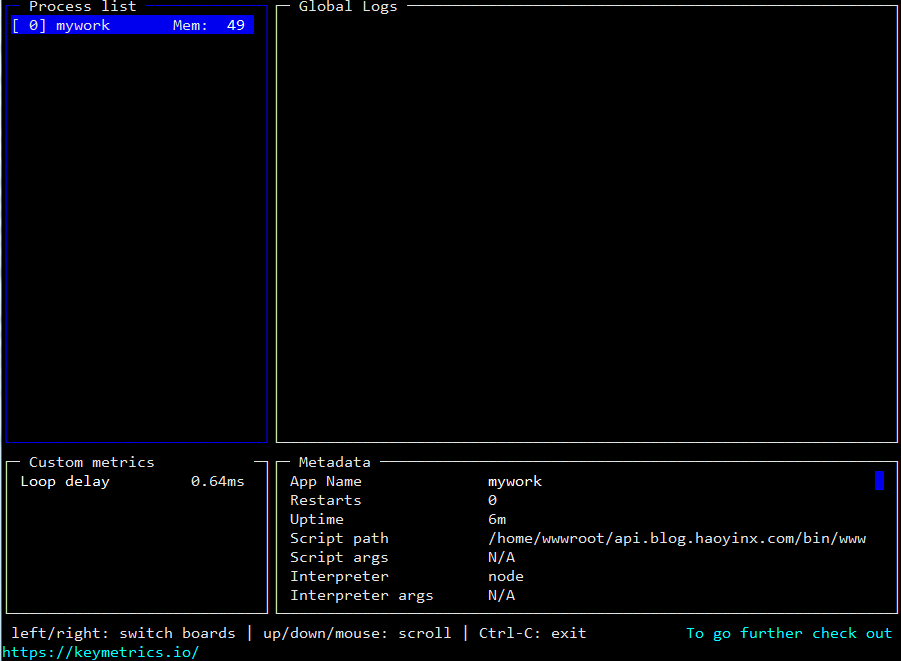 pm2 启动nginx_使用pm2启动node文件_02