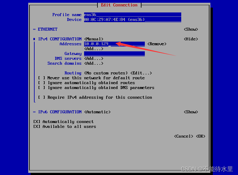 vm centos ip设置_tcp/ip