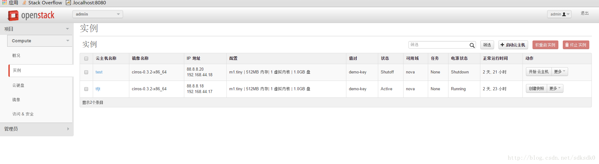 OpenStack云操作系统部署与应用方向毕业设计_memcached_10