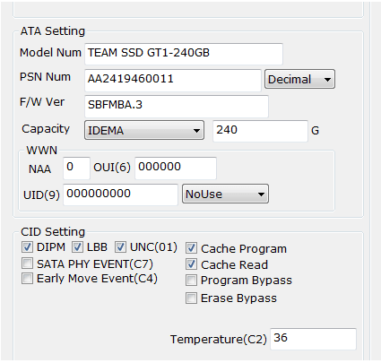 INIC6081量产工具通用教程，PS3111量产工具适用，PS3111开卡参考_固态硬盘_08